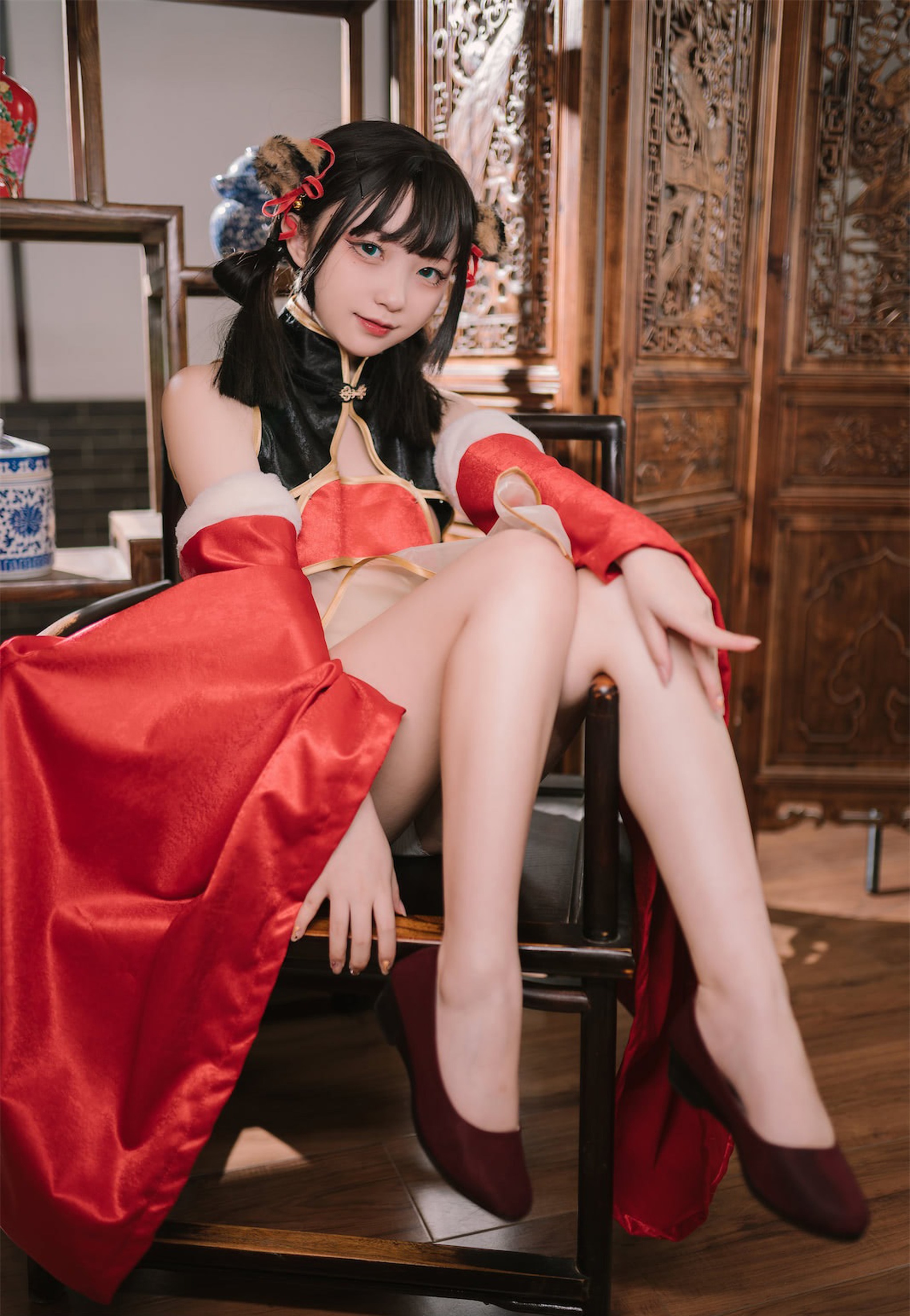 图片[1]-花铃 – NO.004 虎团团[84P]-XikXak